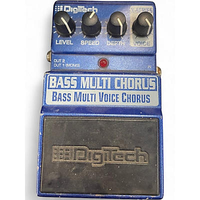 Used DigiTech XBC Bass Multi Chorus Bass Effect Pedal