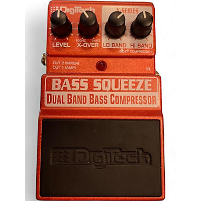 DigiTech Used DigiTech XBS Bass Squeeze Compressor Bass Effect Pedal