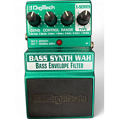 Used DigiTech XBW Bass Synth Wah Bass Effect Pedal