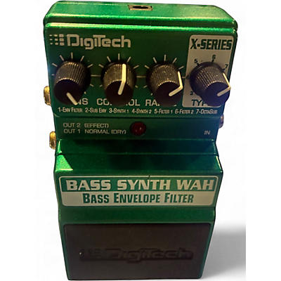 Used DigiTech XBW Bass Synth Wah Bass Effect Pedal