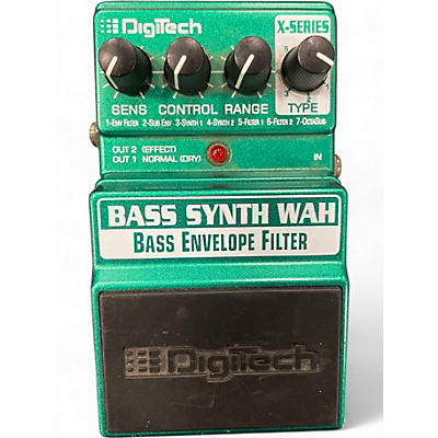 Used DigiTech XBW Bass Synth Wah Bass Effect Pedal