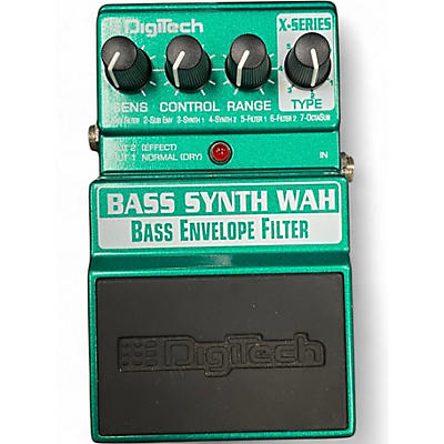 Used DigiTech XBW Bass Synth Wah Bass Effect Pedal