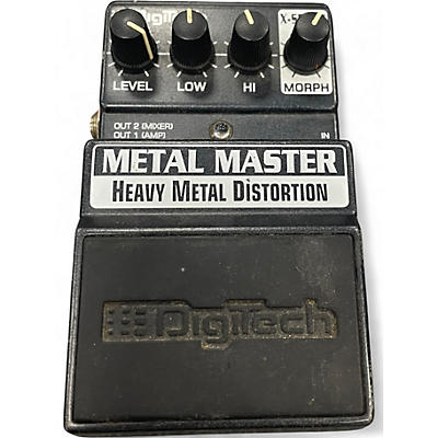 Used DigiTech XMM Metal Master Heavy Metal Distortion Effect Pedal