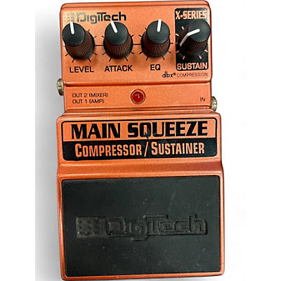 Used DigiTech XMS Main Squeeze Compressor/Sustainer Effect Pedal