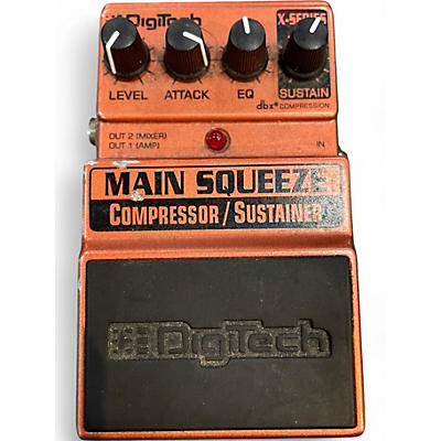 Used DigiTech XMS Main Squeeze Compressor/Sustainer Effect Pedal