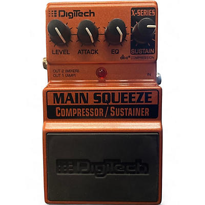 Used DigiTech XMS Main Squeeze Compressor/Sustainer Effect Pedal
