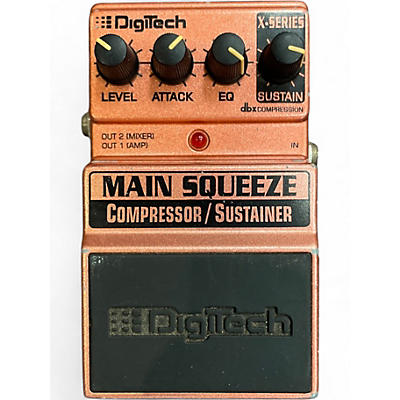 Used DigiTech XMS Main Squeeze Compressor/Sustainer Effect Pedal