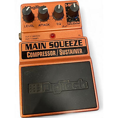 Used DigiTech XMS Main Squeeze Compressor/Sustainer Effect Pedal