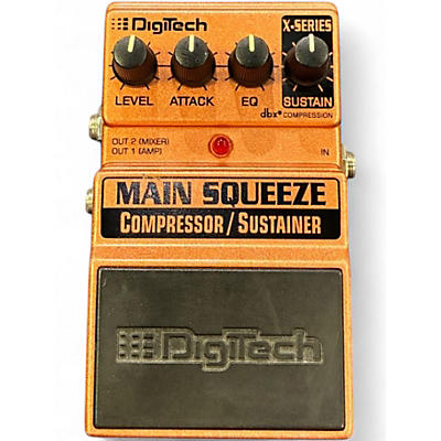 Used DigiTech XMS Main Squeeze Compressor/Sustainer Effect Pedal