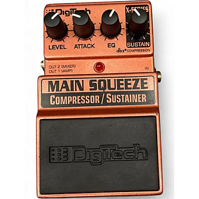 Used DigiTech XMS Main Squeeze Compressor/Sustainer Effect Pedal