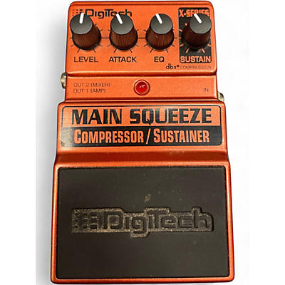 Used DigiTech XMS Main Squeeze Compressor/Sustainer Effect Pedal