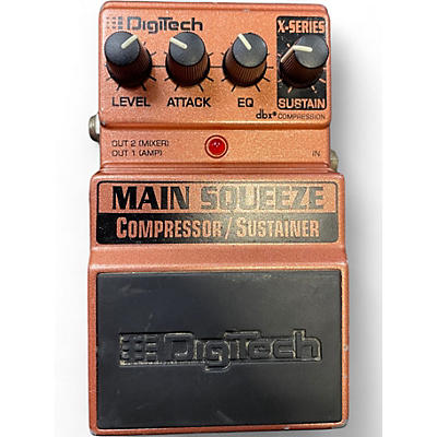 Used DigiTech XMS Main Squeeze Compressor/Sustainer Effect Pedal