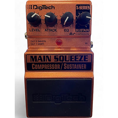 Used DigiTech XMS Main Squeeze Compressor/Sustainer Effect Pedal