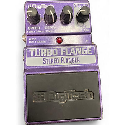 Used DigiTech XTF Turbo Flanger Effect Pedal