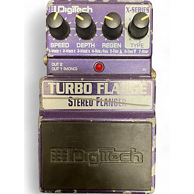 Used DigiTech XTF Turbo Flanger Effect Pedal