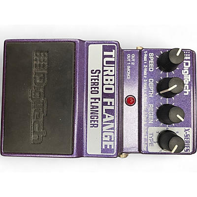 Used DigiTech XTF Turbo Flanger Effect Pedal