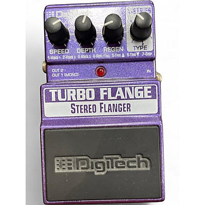 Used DigiTech XTF Turbo Flanger Effect Pedal
