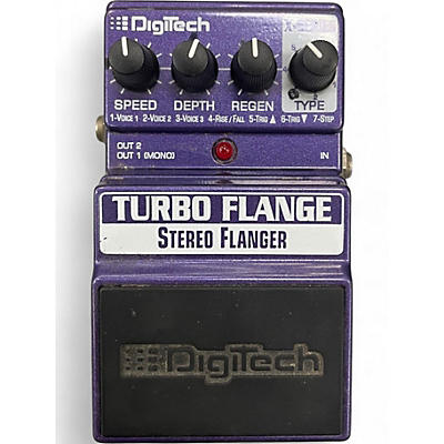 Used DigiTech XTF Turbo Flanger Effect Pedal