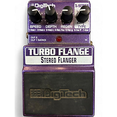 Used DigiTech XTF Turbo Flanger Effect Pedal