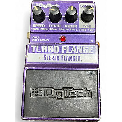 Used DigiTech XTF Turbo Flanger Effect Pedal