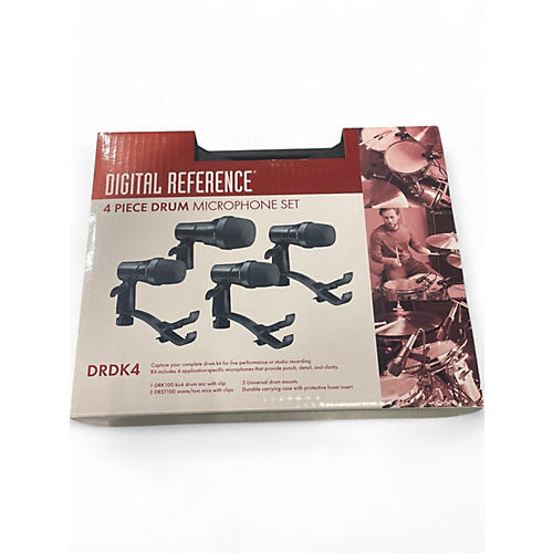 Digital Reference Used Digital Reference DRDK4 4 Piece Percussion Microphone Pack