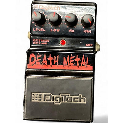 Used Digitech DEATH METAL Effect Pedal