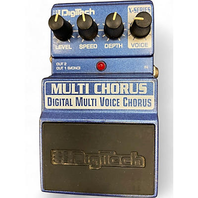 Used Digitech MULTI CHORUS Effect Pedal Package