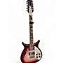 Used Dillion DRK-7112T Red Hollow Body Electric Guitar Red