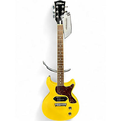 Used Dillion Double Cut P90 TV Yellow Solid Body Electric Guitar