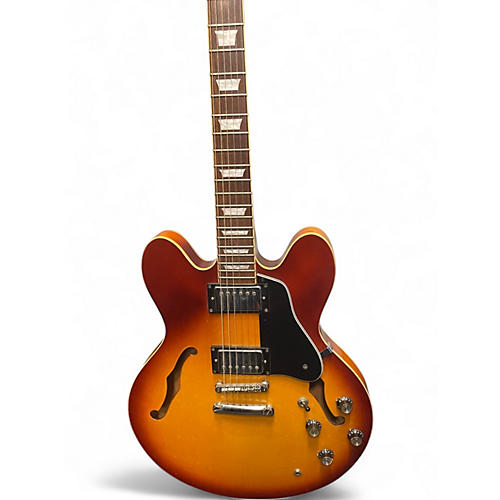 Used Dillion HOLLOW BODY Burst Hollow Body Electric Guitar Burst