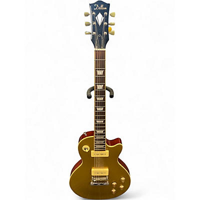 Used Dillion SINGLECUT Gold Top Solid Body Electric Guitar