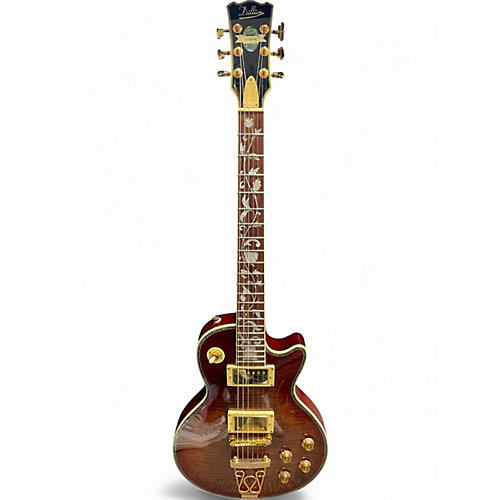 Used Dillion extreme singlecut tiger burst Solid Body Electric Guitar tiger burst