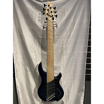 Used Dingwall Combustion 3 Blue Whale Burst Electric Bass Guitar