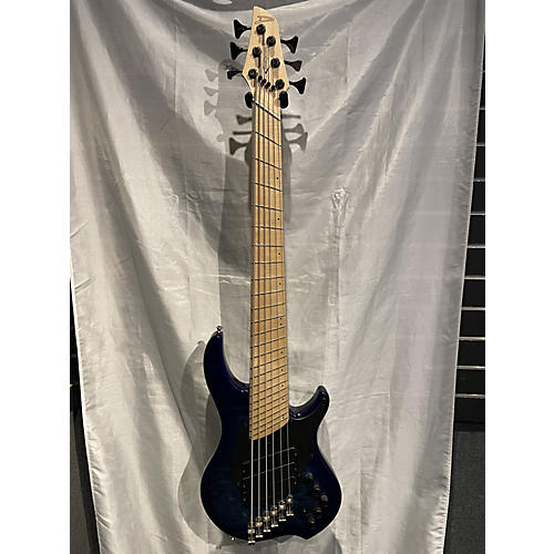 Used Dingwall Combustion 3 Blue Whale Burst Electric Bass Guitar blue whale burst