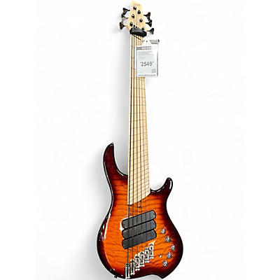 Used Dingwall Combustion 6 Vintage Sunburst Electric Bass Guitar
