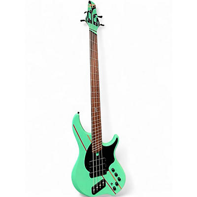 Used Dingwall John Taylor Signature 4 Seafoam Green Electric Bass Guitar