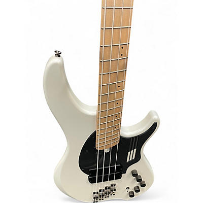 Used Dingwall NG2 COMBUSTION PEARL WHITE Electric Bass Guitar