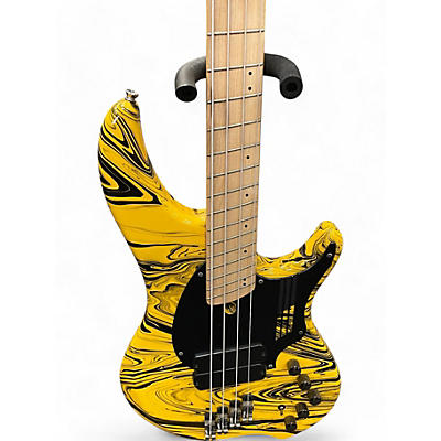 Dingwall Used Dingwall NG2 NOLLY LIMITED YELLOW SWIRL Electric Bass Guitar