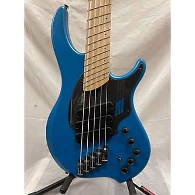 Used Dingwall NG3 Blue Electric Bass Guitar