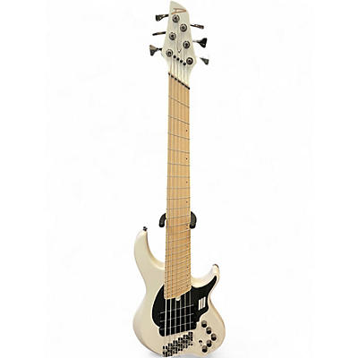 Used Dingwall NG3 COMBUSTION 6 WHITE Electric Bass Guitar