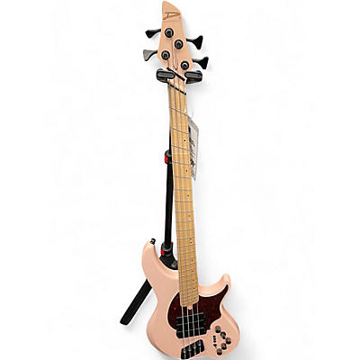 Used Dingwall NG3 Shell Pink Electric Bass Guitar