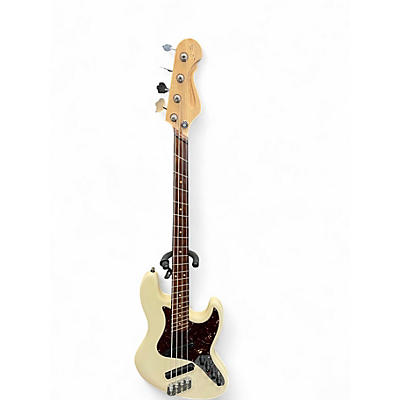 Used Dingwall SUPER J White Electric Bass Guitar