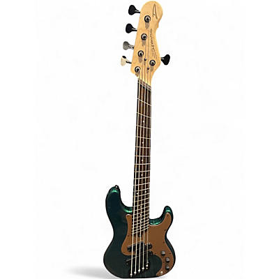 Used Dingwall Super P British Racing Green Electric Bass Guitar
