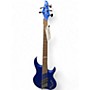 Used Dingwall leland sklar Blue Electric Bass Guitar Blue