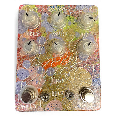 Used Dirge Electronics x Relic Slowly Melting Rainbow Sparkle Fuzz Effect Pedal