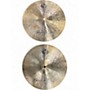 Used Diril 15in Ibrahim Master Design Series Raw Bell Hihat Pair Cymbal 35