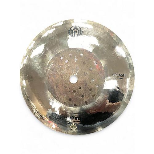 Used Diril Cymbals 8in RAW BELL SPLASH Cymbal 24