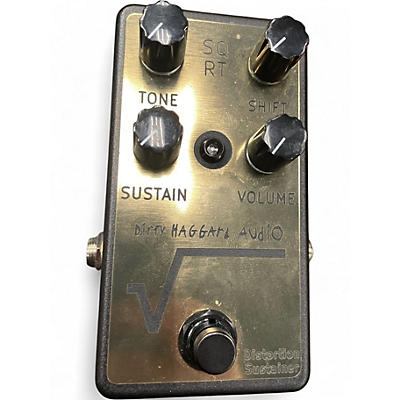 Used Dirty Haggard Audio SQRT distortion sustainer Effect Pedal