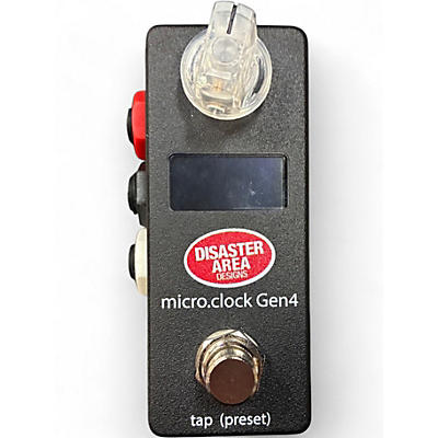 Used Disaster Area Designs MICRO.CLOCK TUNER Pedal