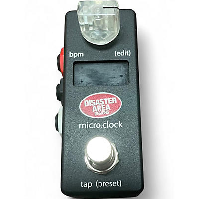 Used Disaster Area Designs micro clock Metronome